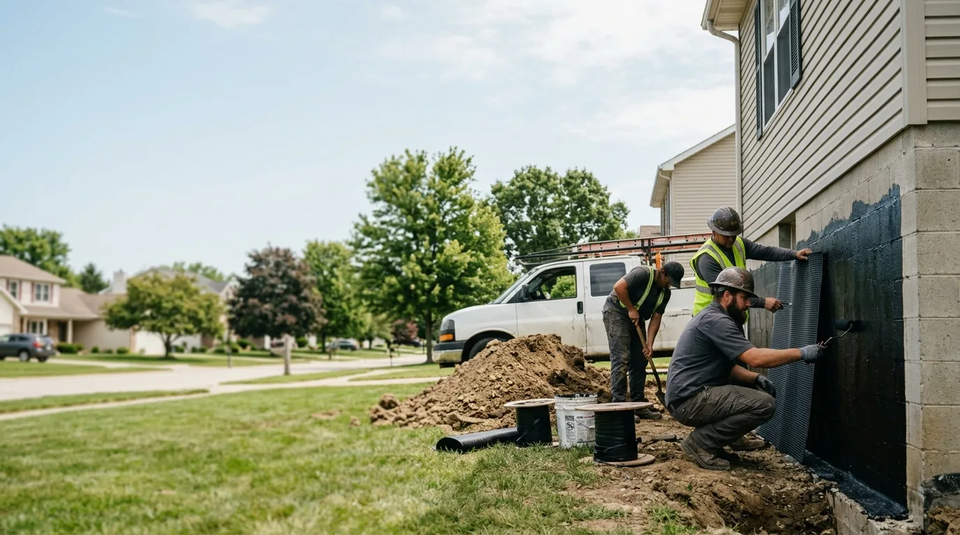 Basement Waterproofing in Masury, OH near me